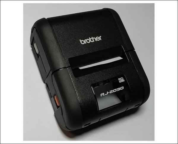 Brother RJ-2030 mobiler Beleg- und Etikettendrucker Vorführgerät neuwertig