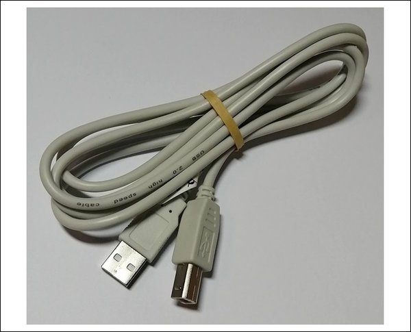 USB-Kabel 1,8 m Anschlusskabel / A Stecker / B Stecker